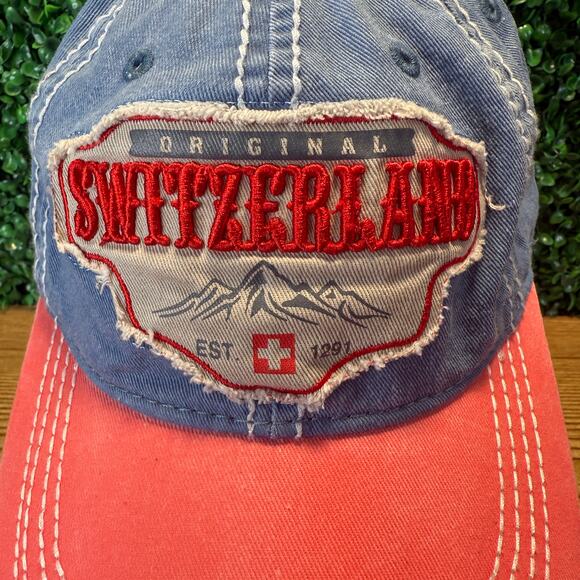 DK Designed By Doerig Kreier  AG Switzerland Baseball Hat  Adult Cap - Picture 8 of 8